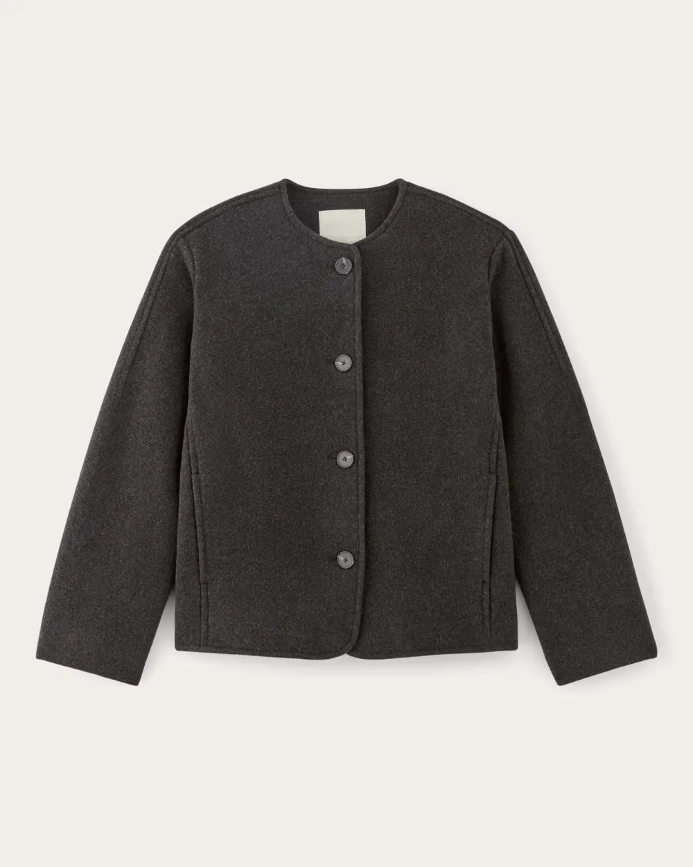 The Cocoon Coat in Wool