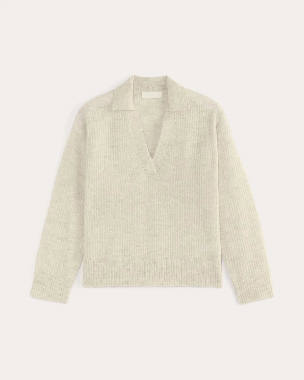 The Oversized Polo in Alpaca