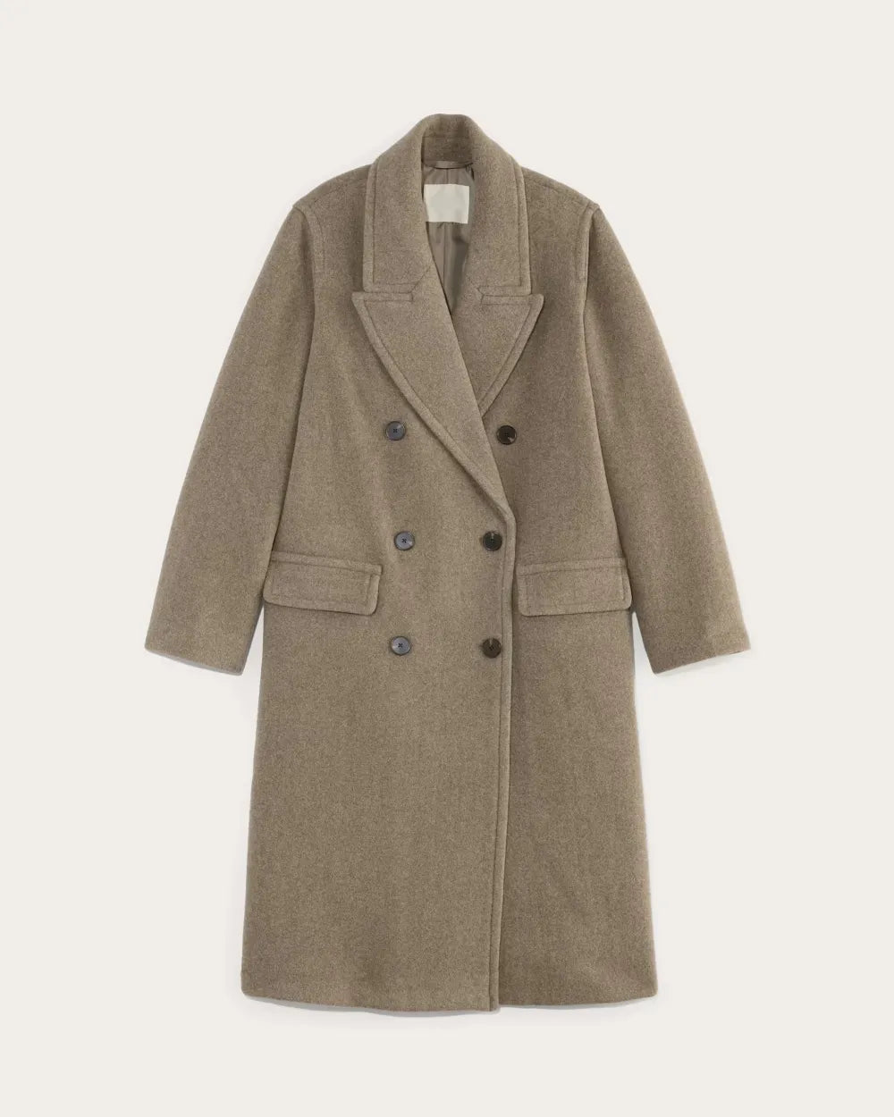 The Double-Breasted Coat in Wool